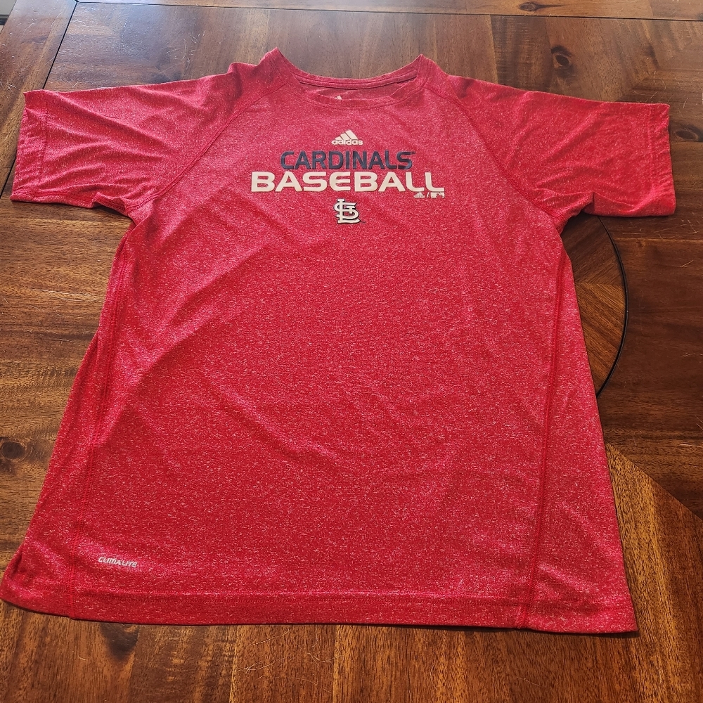 St. Louis Cardinals MLB Baseball Adidas Performance Shirt Women's XL